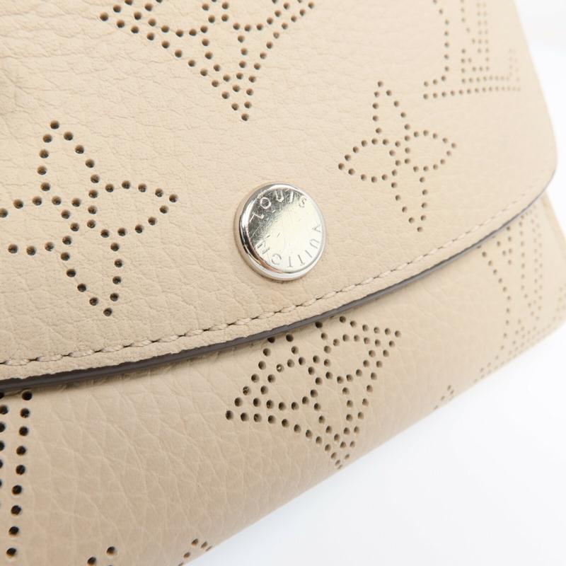 LOUIS VUITTON Monogram Mahina Victorine銀扣錢包-10