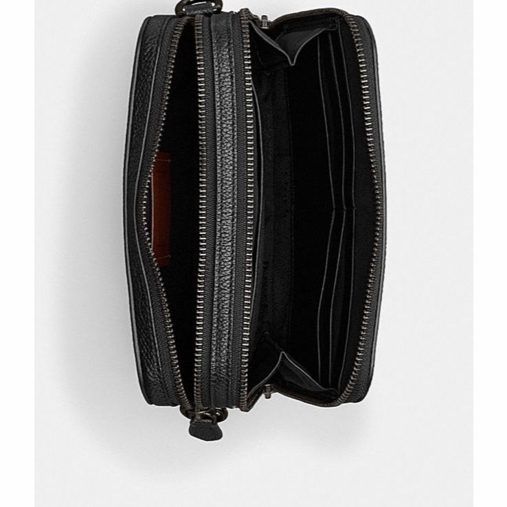 Coach 男士 拉鍊單肩包均碼碼19cm*5.5cm*13cm-5