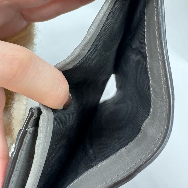 Gucci 雙G 縫線短夾-5