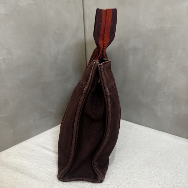 Hermès 小號帆布手袋-5