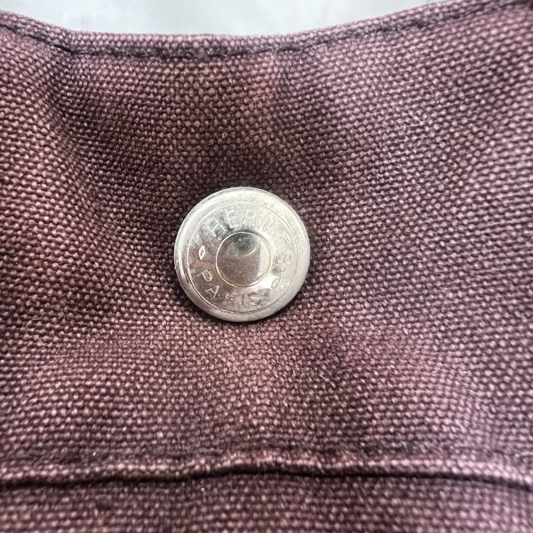 Hermès 小號帆布手袋-9