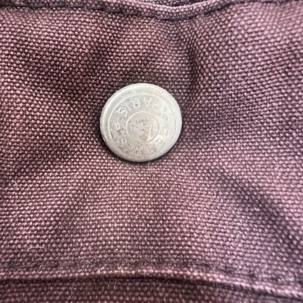 Hermès 小號帆布手袋-10