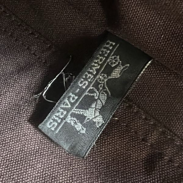 Hermès 小號帆布手袋-16