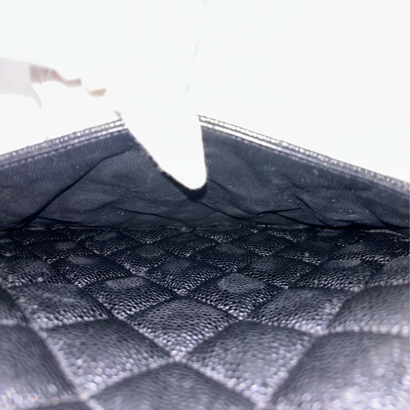 Chanel 1804 GST BOOKTOTE 黑色荔枝皮 金幣包 肩背包 手提包 托特包-42