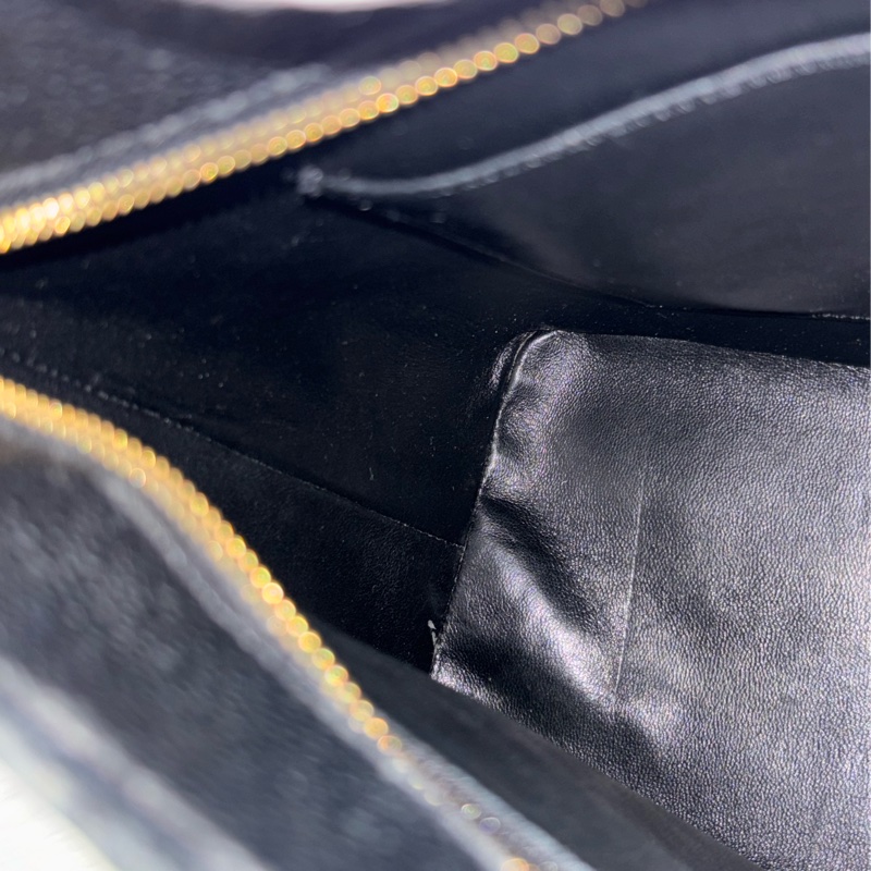 Chanel 1804 GST BOOKTOTE 黑色荔枝皮 金幣包 肩背包 手提包 托特包-47