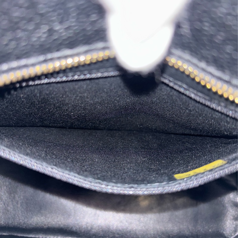 Chanel 1804 GST BOOKTOTE 黑色荔枝皮 金幣包 肩背包 手提包 托特包-51