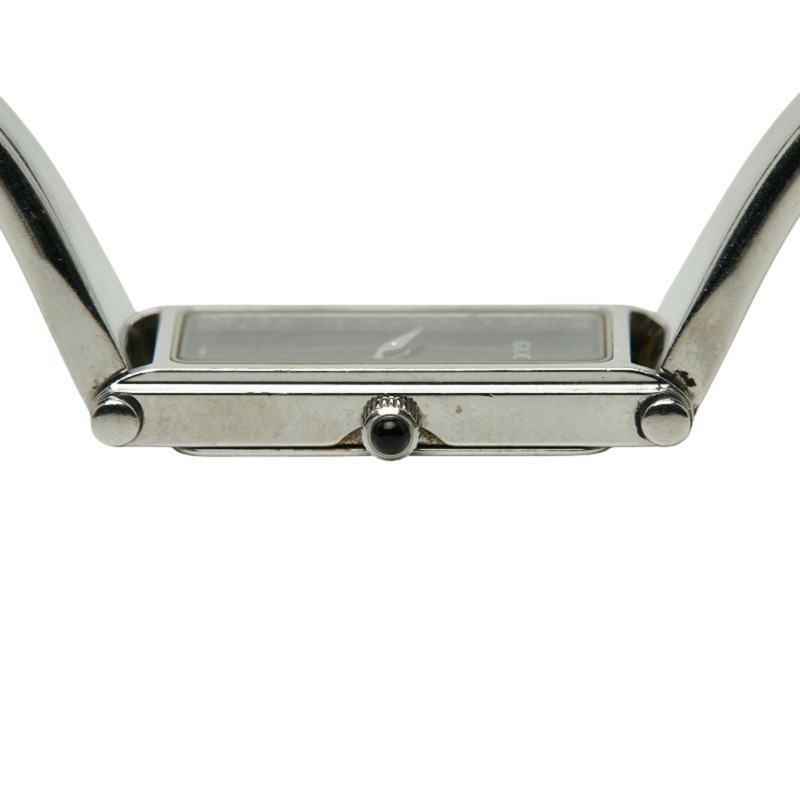 Gucci 1500L 石英腕錶，黑色錶盤，不鏽鋼錶殼，女款-4