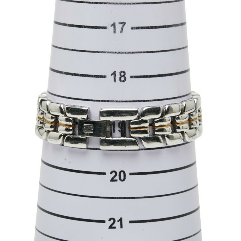 芬迪男士腕錶，920G石英機芯，海軍藍錶盤，不鏽鋼鍍層-6