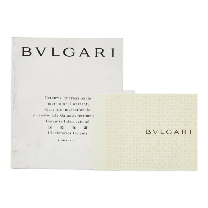 寶格麗 Diagono 運動腕錶 LCV29S 自動機械錶 黑色錶盤 不鏽鋼錶帶 女士 BVLGARI-6