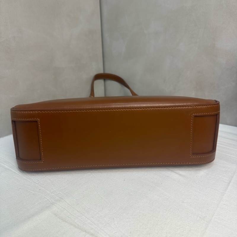 Hermès 手提通勤包 咖啡色-6
