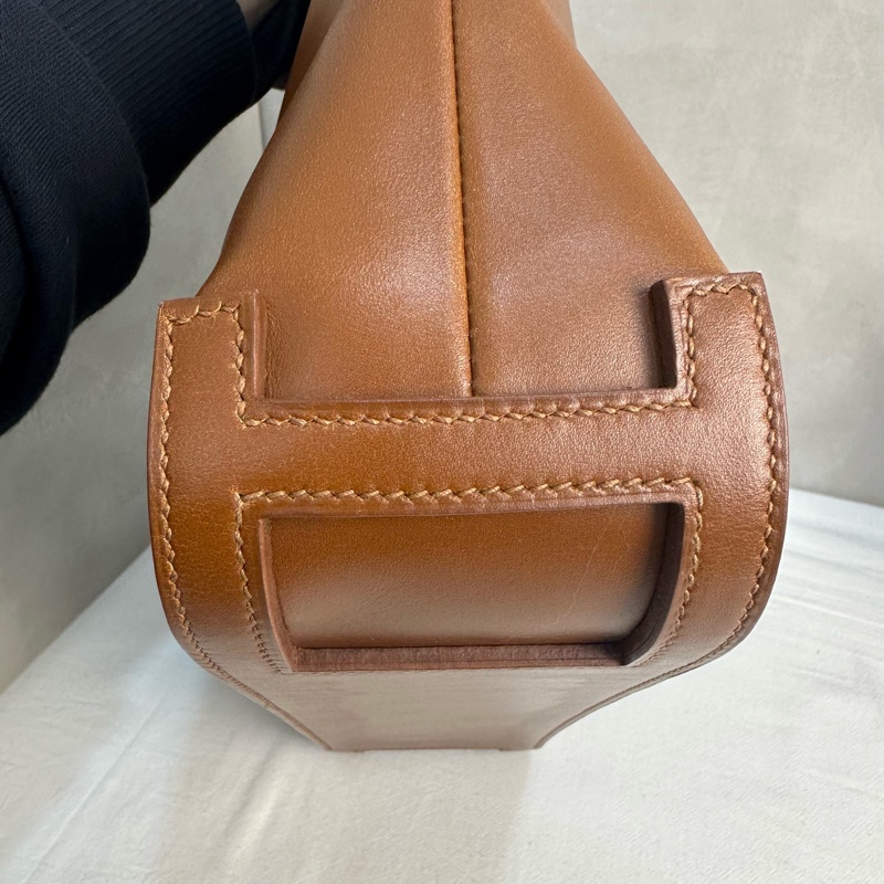 Hermès 手提通勤包 咖啡色-10