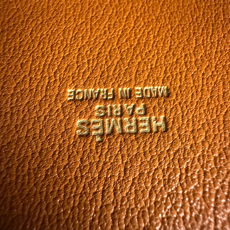 Hermès 手提通勤包 咖啡色-14