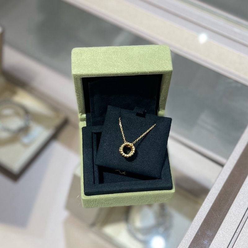 梵克雅宝VCA Perlée clovers吊坠 万花筒项链-5