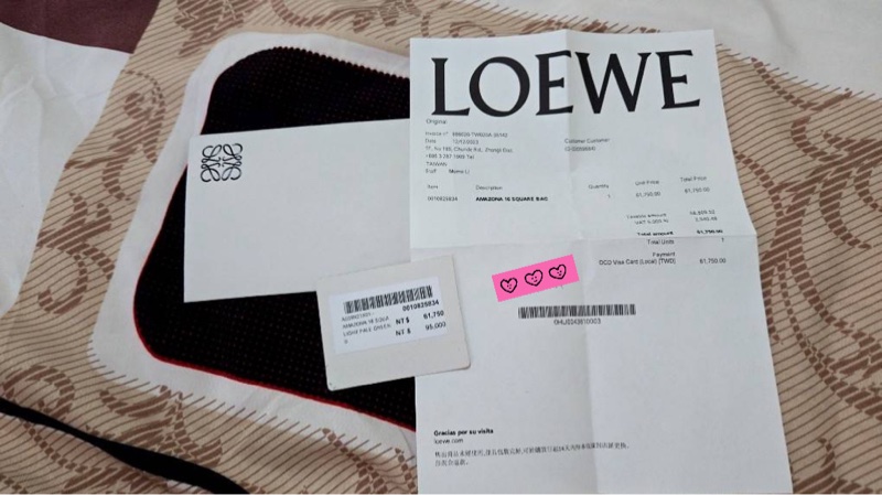 LOEWE Amazona 16 方形手提肩背包-19