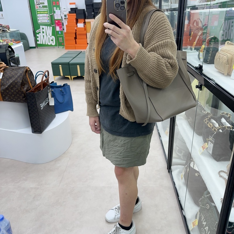 CELINE Cabas Phantom Small Size 大象灰 Tote Bag-1