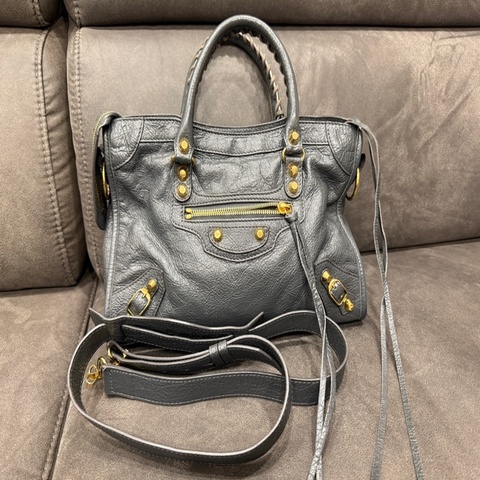 Balenciaga巴黎世家 機車包 mini