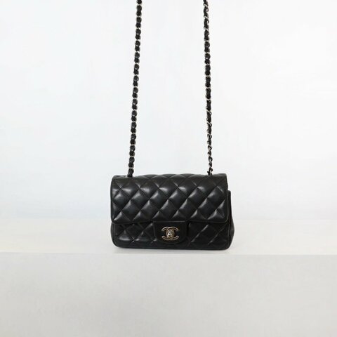 二手Chanel coco cf20 銀釦款