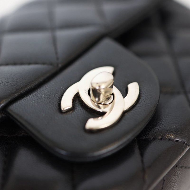 二手Chanel coco cf20 銀釦款-5