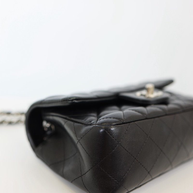 二手Chanel coco cf20 銀釦款-12