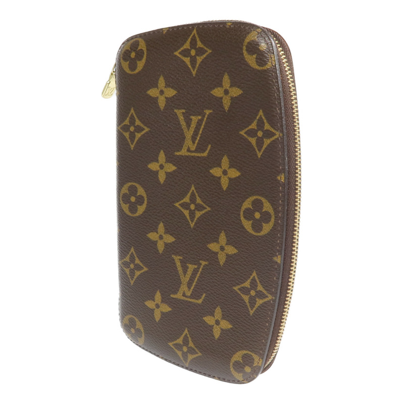 LOUIS VUITTON Monogram Agenda Jeode Travel Case金扣長錢包-1