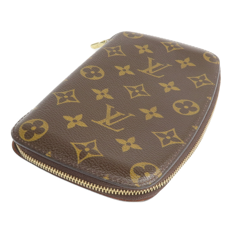 LOUIS VUITTON Monogram Agenda Jeode Travel Case金扣長錢包-3