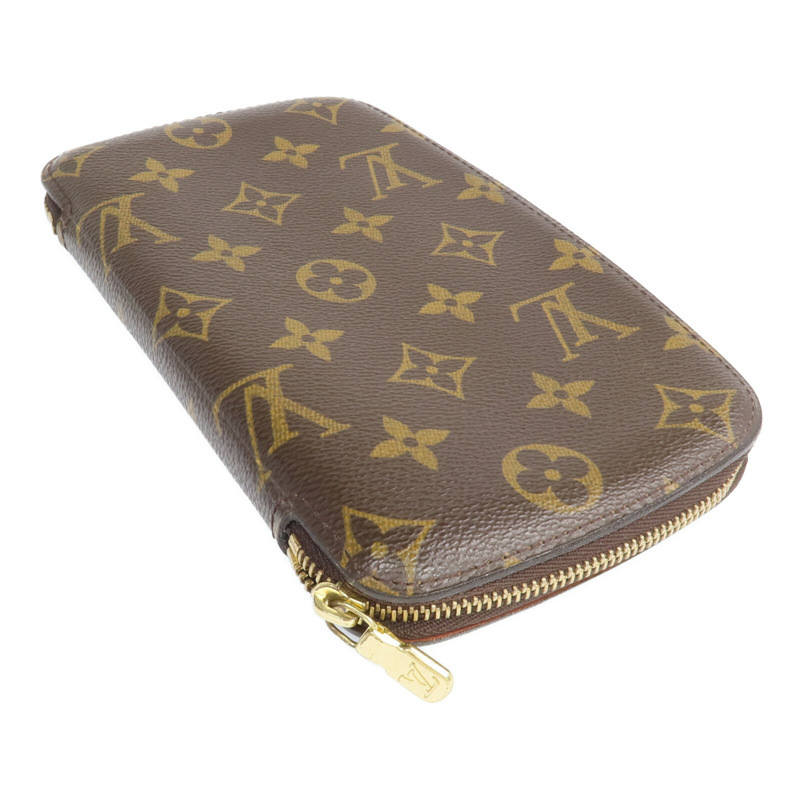 LOUIS VUITTON Monogram Agenda Jeode Travel Case金扣長錢包-4