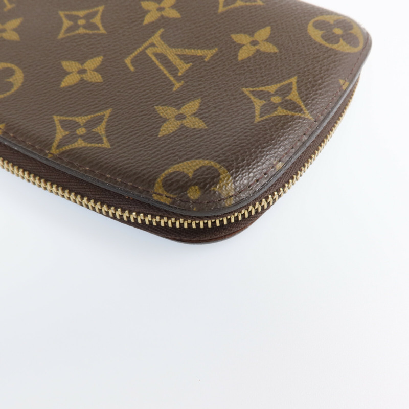 LOUIS VUITTON Monogram Agenda Jeode Travel Case金扣長錢包-7