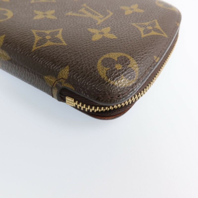 LOUIS VUITTON Monogram Agenda Jeode Travel Case金扣長錢包-9