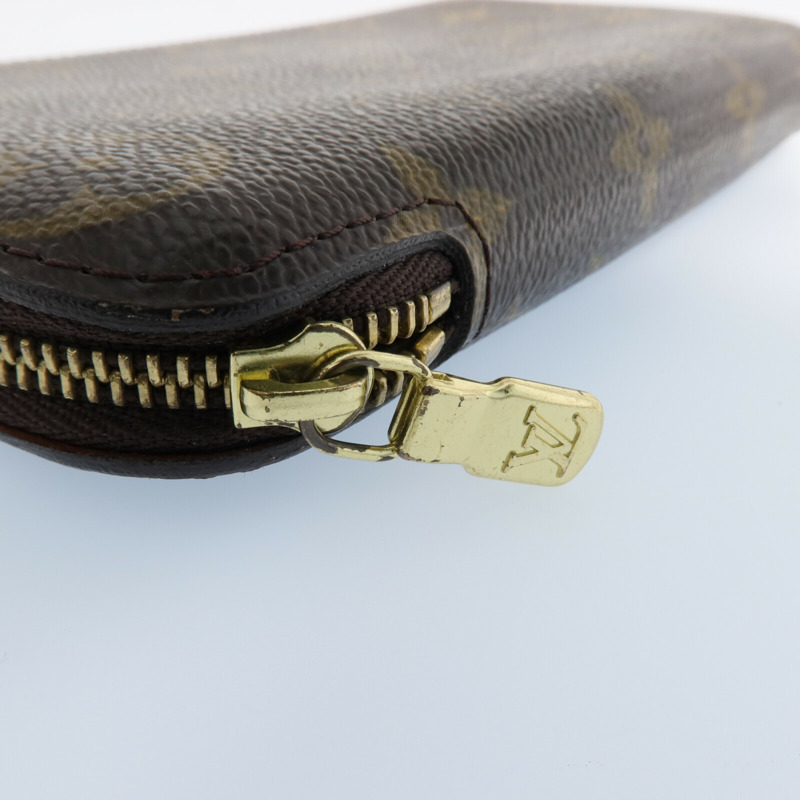 LOUIS VUITTON Monogram Agenda Jeode Travel Case金扣長錢包-10