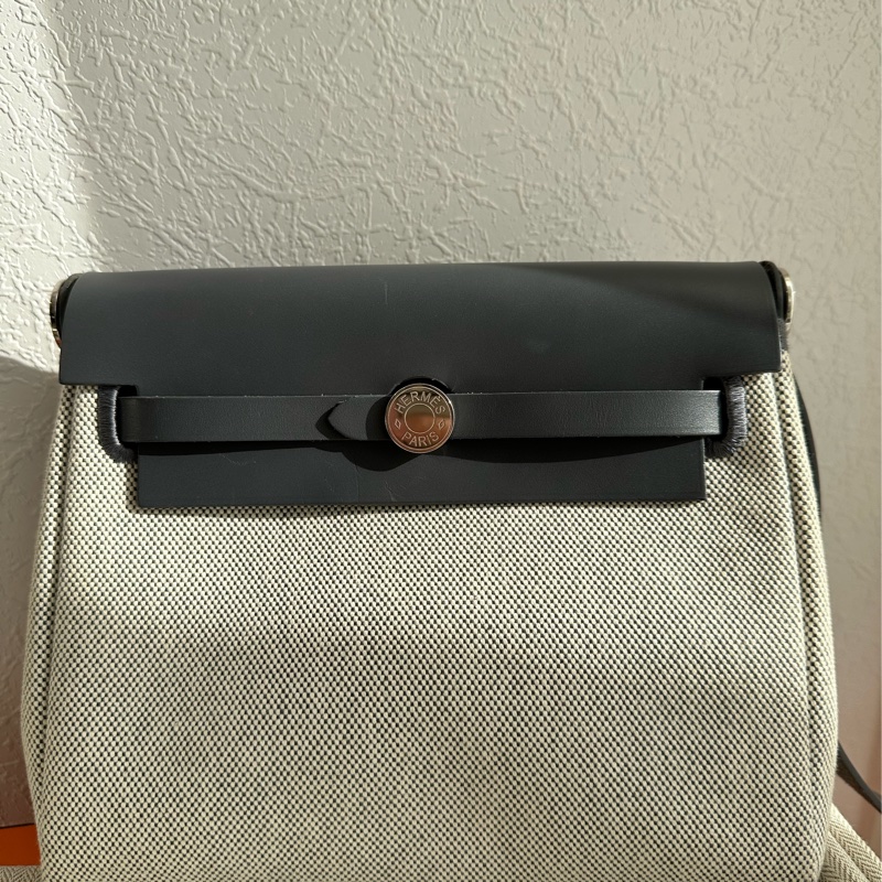 Hermes mini her bag 超美灰色-1
