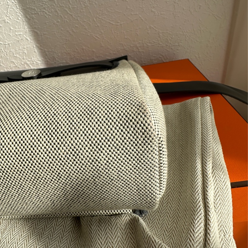 Hermes mini her bag 超美灰色-20