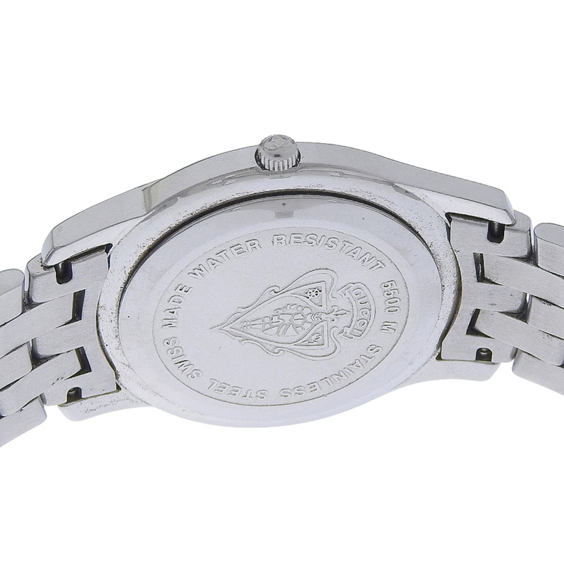 Gucci G-Class 男士腕錶 5500米 不鏽鋼石英模擬銀色錶盤-3