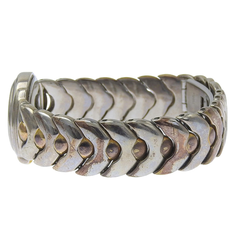 Christian Dior 女士腕錶，不鏽鋼石英模擬指針，白色錶盤-3