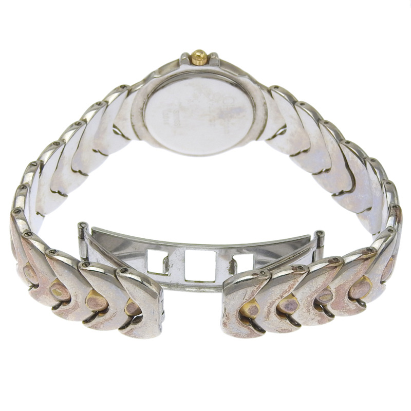 Christian Dior 女士腕錶，不鏽鋼石英模擬指針，白色錶盤-4