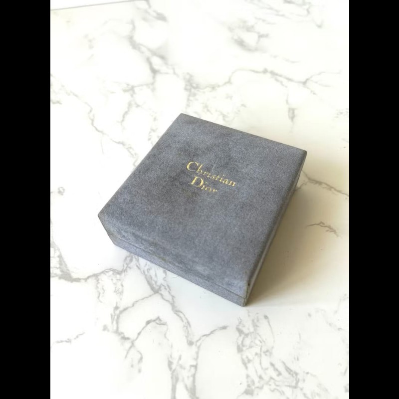 【LA LUNE】中古Dior 金色螺旋貝殼復古耳環 耳夾 首飾飾品 二手 古董 禮物-6