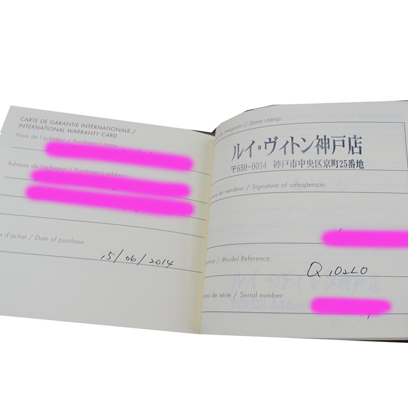 路易威登男士Tambour計時旅行自動腕錶，精鋼錶殼搭配皮錶帶，型號Q102L，拋光錶背-7