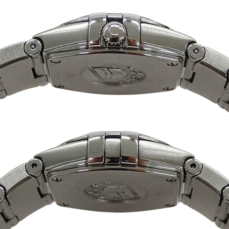 歐米茄星座系列 123.10.24.60.55.001 女士腕錶，鑲嵌 12 顆鑽石，貝殼錶殼，石英機芯，不鏽鋼錶殼，銀色拋光-2