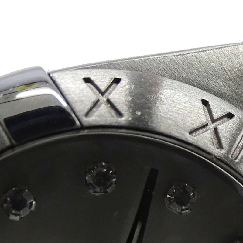 歐米茄星座系列 123.10.24.60.55.001 女士腕錶，鑲嵌 12 顆鑽石，貝殼錶殼，石英機芯，不鏽鋼錶殼，銀色拋光-10