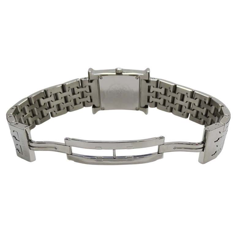 愛馬仕 H 系列女士石英 QZ 腕錶，不鏽鋼錶殼，型號 HH1.210，銀色拋光-3