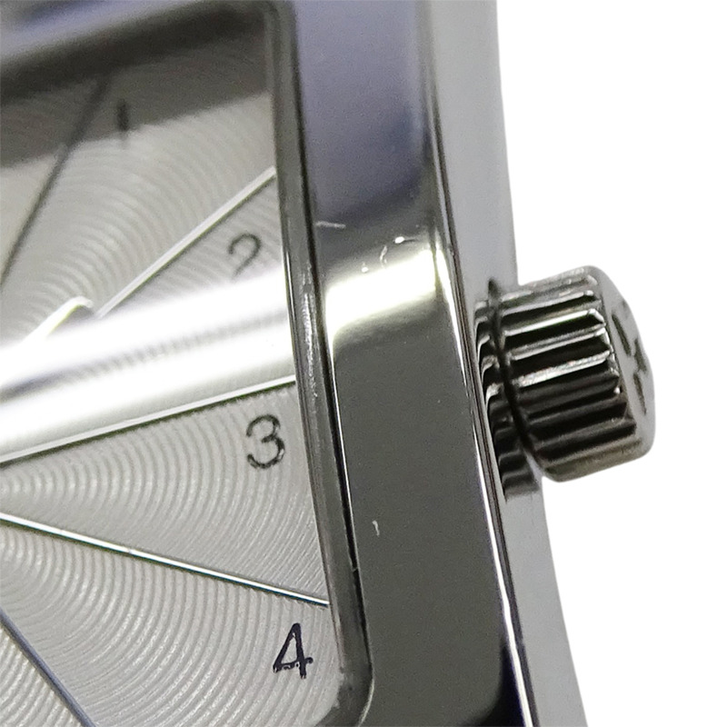 愛馬仕 H 系列女士石英 QZ 腕錶，不鏽鋼錶殼，型號 HH1.210，銀色拋光-12