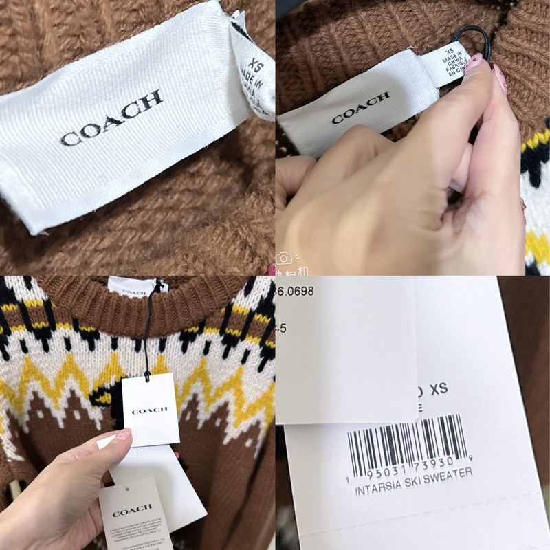 全新 coach 毛衣（原價19800元）-4