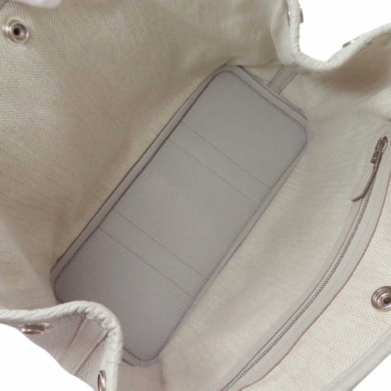 愛馬仕 Garden Party TPM 手提包，小牛皮材質，銀色五金配件。女士款。愛馬仕-4