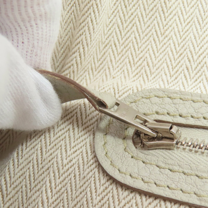 愛馬仕 Garden Party TPM 手提包，小牛皮材質，銀色五金配件。女士款。愛馬仕-8