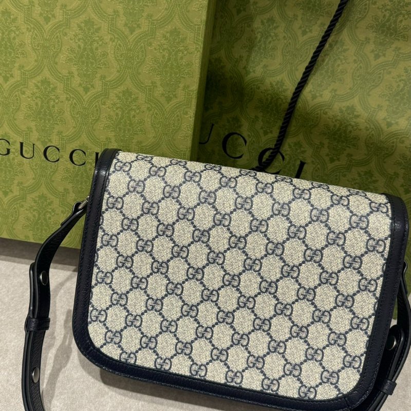 Gucci 1955 Horsebit baga馬銜扣肩背包-1