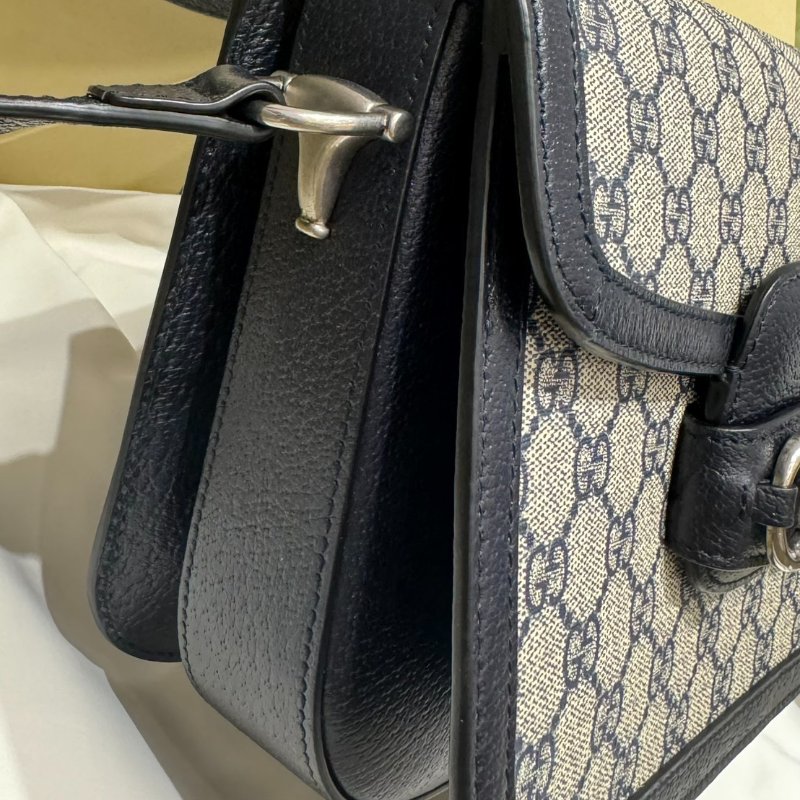Gucci 1955 Horsebit baga馬銜扣肩背包-2
