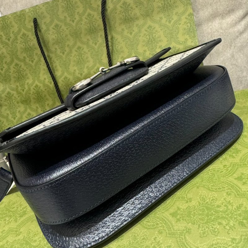 Gucci 1955 Horsebit baga馬銜扣肩背包-4