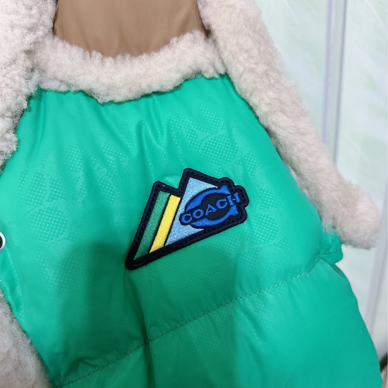 全新Coach 與 Schott N.Y.C. 的聯名款尼龍羽絨背心(原價41800元）-19