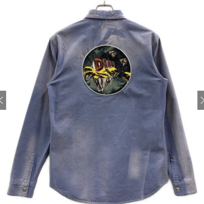 Dior MEN  牛仔 襯衫 外套 Homme DENIM SHIRTS 藍-1