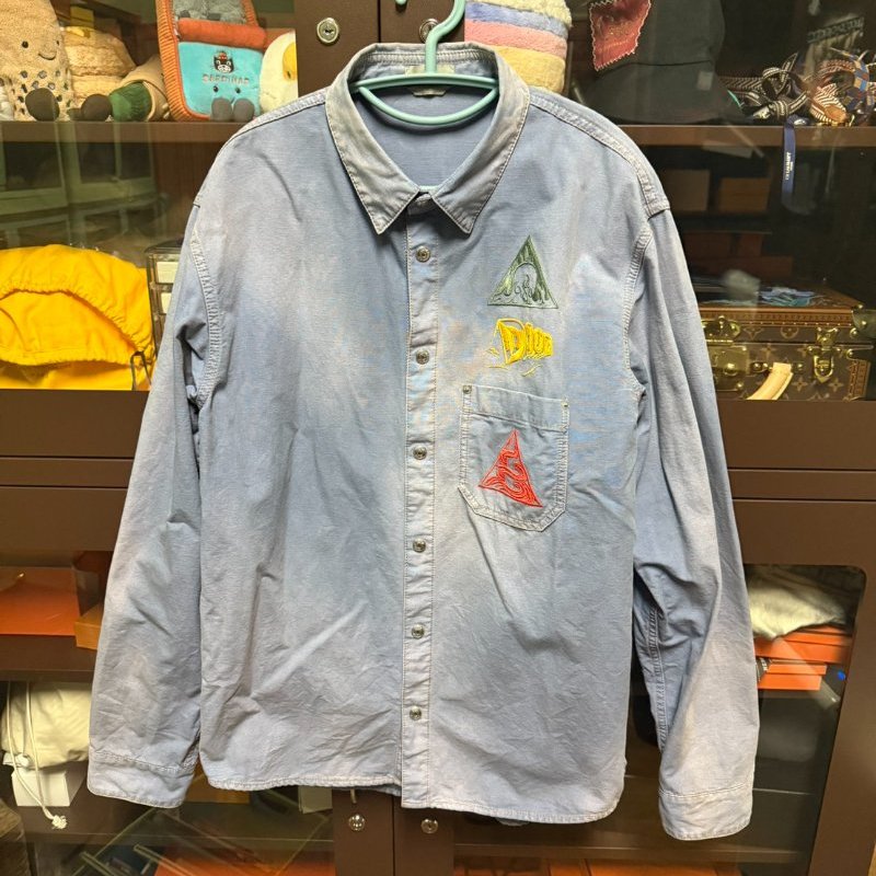 Dior MEN  牛仔 襯衫 外套 Homme DENIM SHIRTS 藍-2
