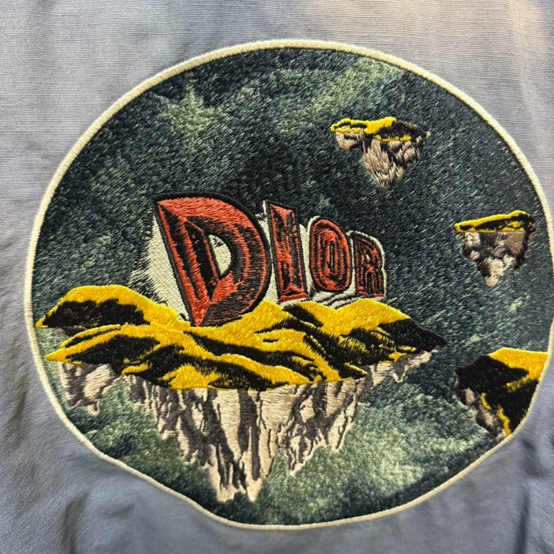 Dior MEN  牛仔 襯衫 外套 Homme DENIM SHIRTS 藍-4